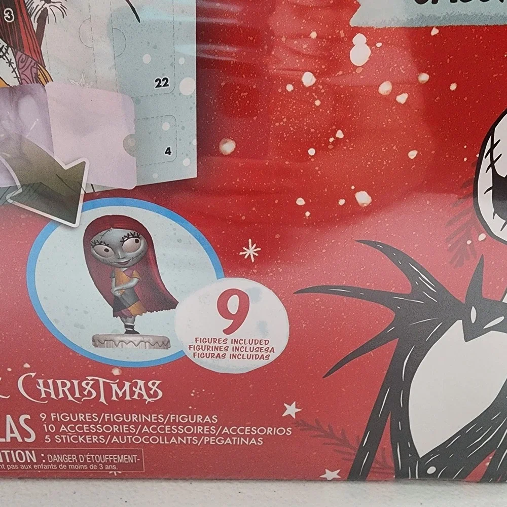 Tim Burton's The Nightmare Before Christmas Advent Calendar, 24 Surprises